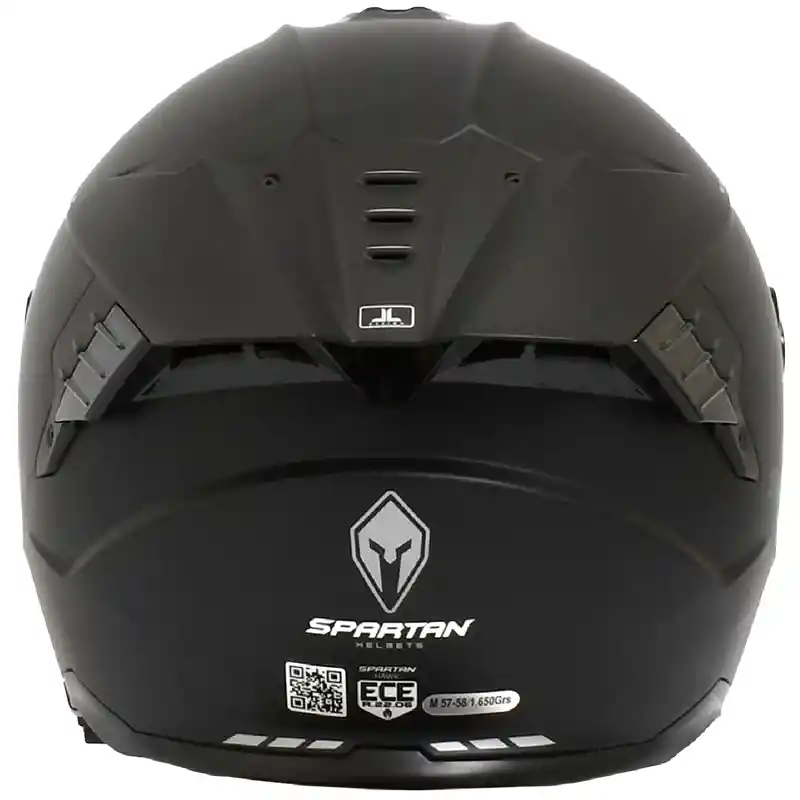 Casco Moto Spartan Hawk Mt Thunder Doble Visor Certificado Disponible Talla L Y Xl