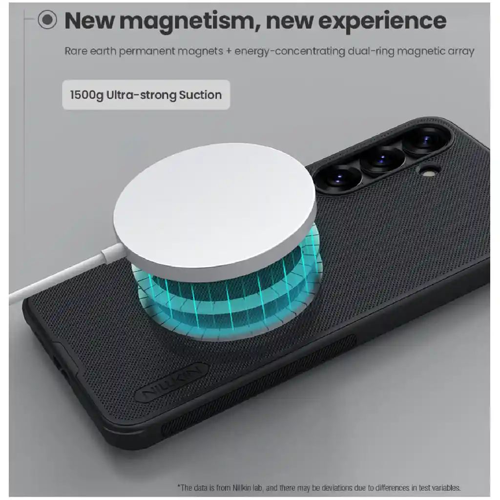 Protector Galaxy S25 Plus Nillkin Super Frosted Shield Pro Magnetico Negro