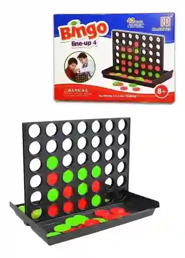 Juego Didáctico Conecta Cuatro Divertido Y Estratégico Niños