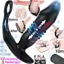 Vibrador Anal Prostatico, Vibrador De Empuje, Con Aplicación Larga Distancia, Vibrador Bluetooth