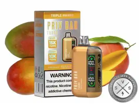 Priv Bar Turbo Triple Mango 15000 Puff