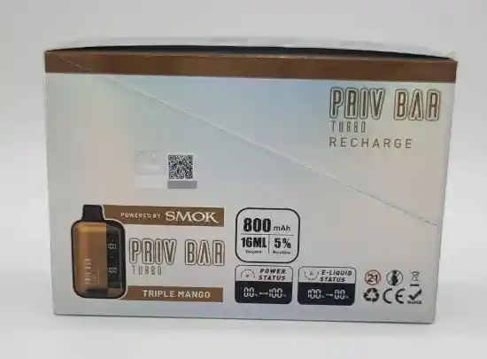 Priv Bar Turbo Triple Mango 15000 Puff