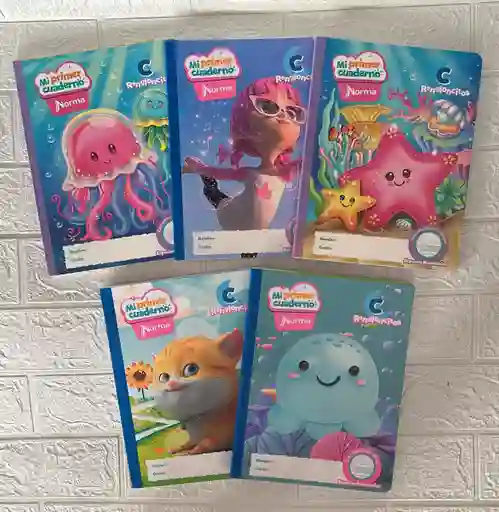 Cuaderno Cocido Norma C Mi Primer Cuaderno C Niña