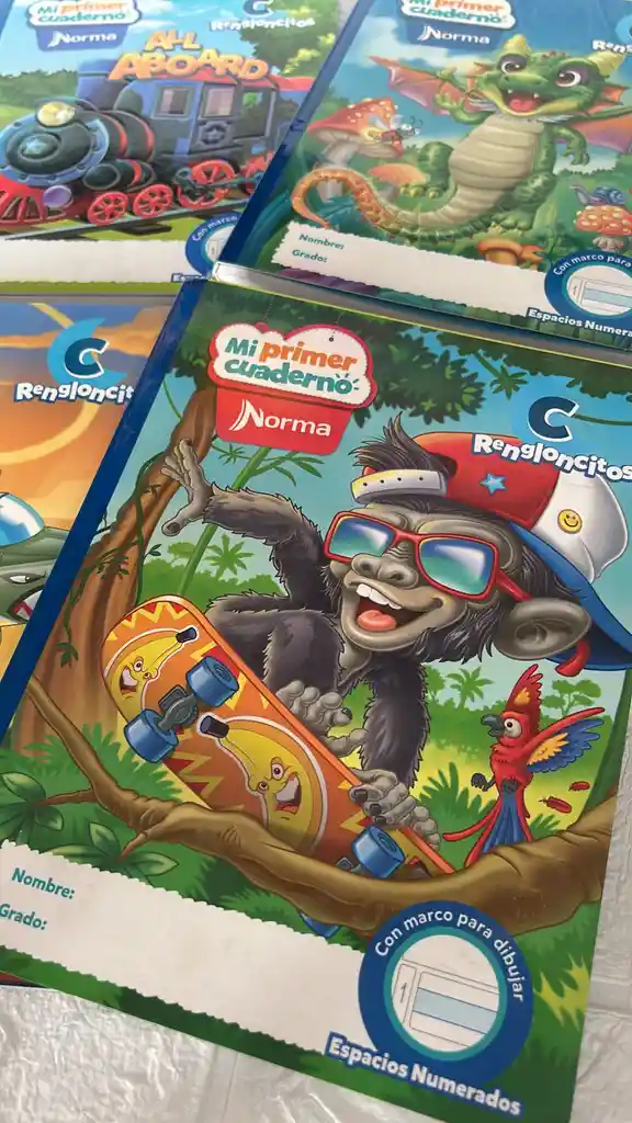 Cuaderno Cocido Norma C Mi Primer Cuaderno C Niño