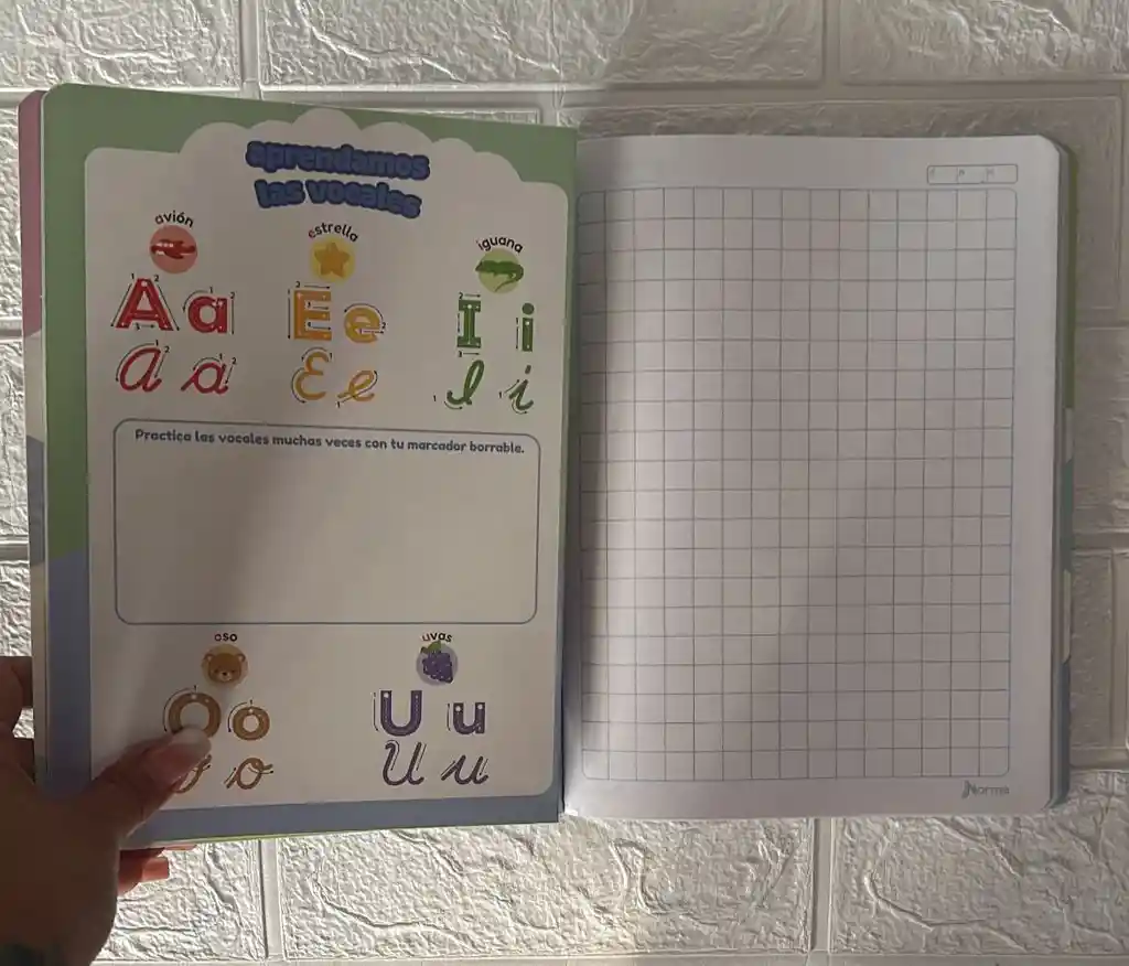 Cuaderno Cocido Norma B Mi Primer Cuaderno B Niño