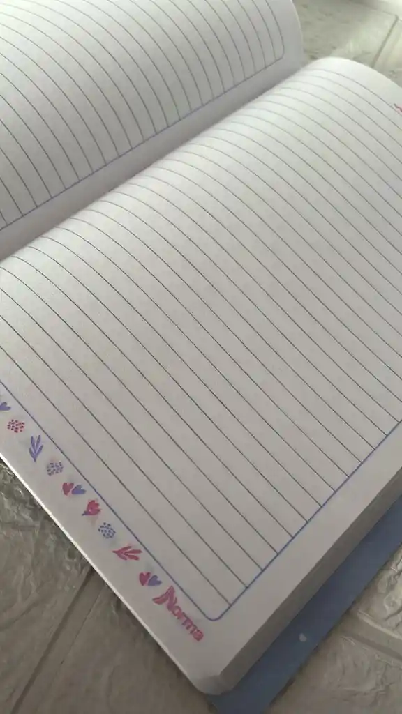 Cuaderno Cocido 100h Linea Niña Peluches Con Stickers Y Aroma