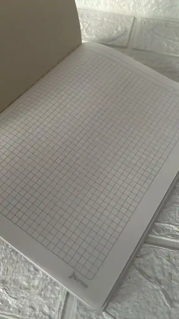 Cuaderno Cocido 50h Cuadros Niña Norma Sencillo