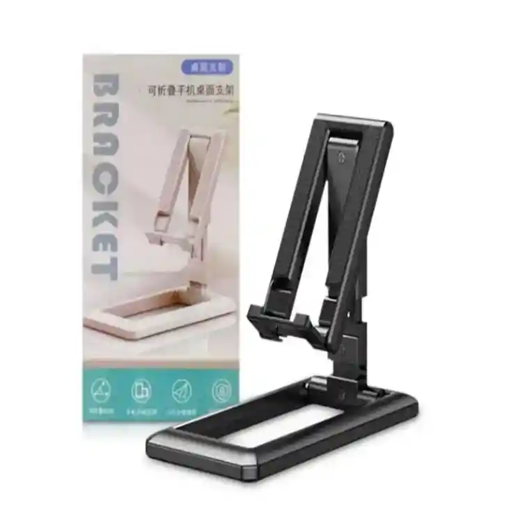 Soporte Smartphone Holder Tablet Soporte Plegable Para Teléfono Móvil Hasta 6.5