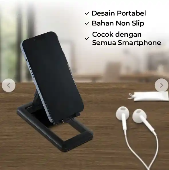 Soporte Smartphone Holder Tablet Soporte Plegable Para Teléfono Móvil Hasta 6.5
