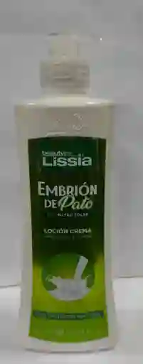 Loción Crema Lissia Manos Y Cuerpo Embrion De Pato 410ml