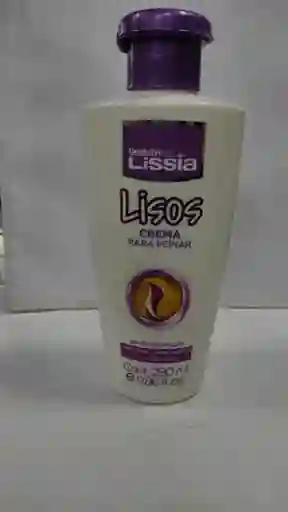 Crema Para Peinar Lissia Lisos Con Filtro Solar 290ml