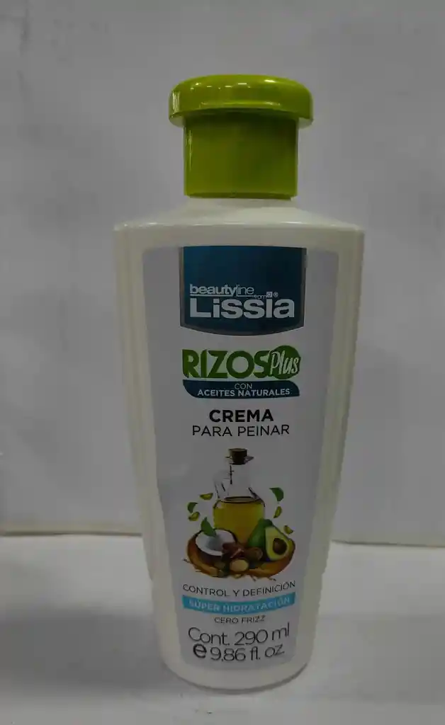 Crema Para Peinar Lissia Rizosplus 290ml