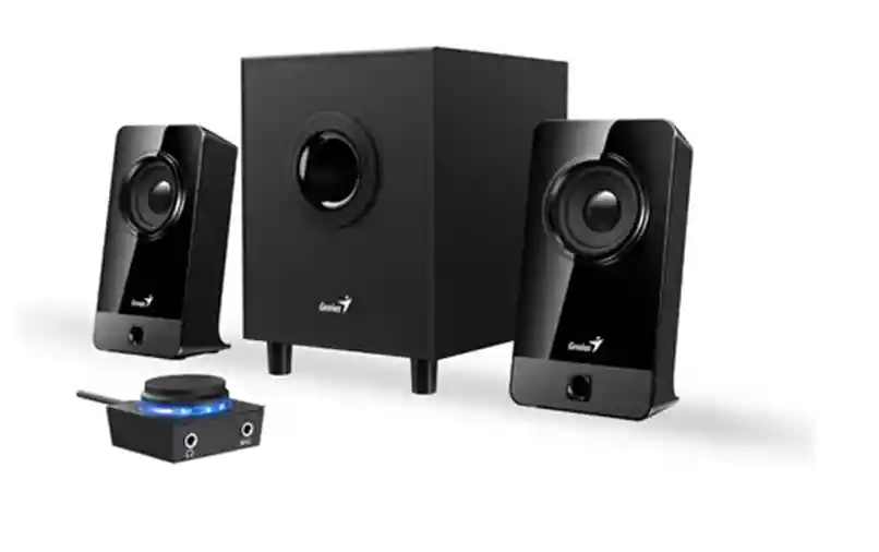 Parlantes Genius Sw-2.1 300x Con Subwoofer 10w 3.5mm Nnet Gn