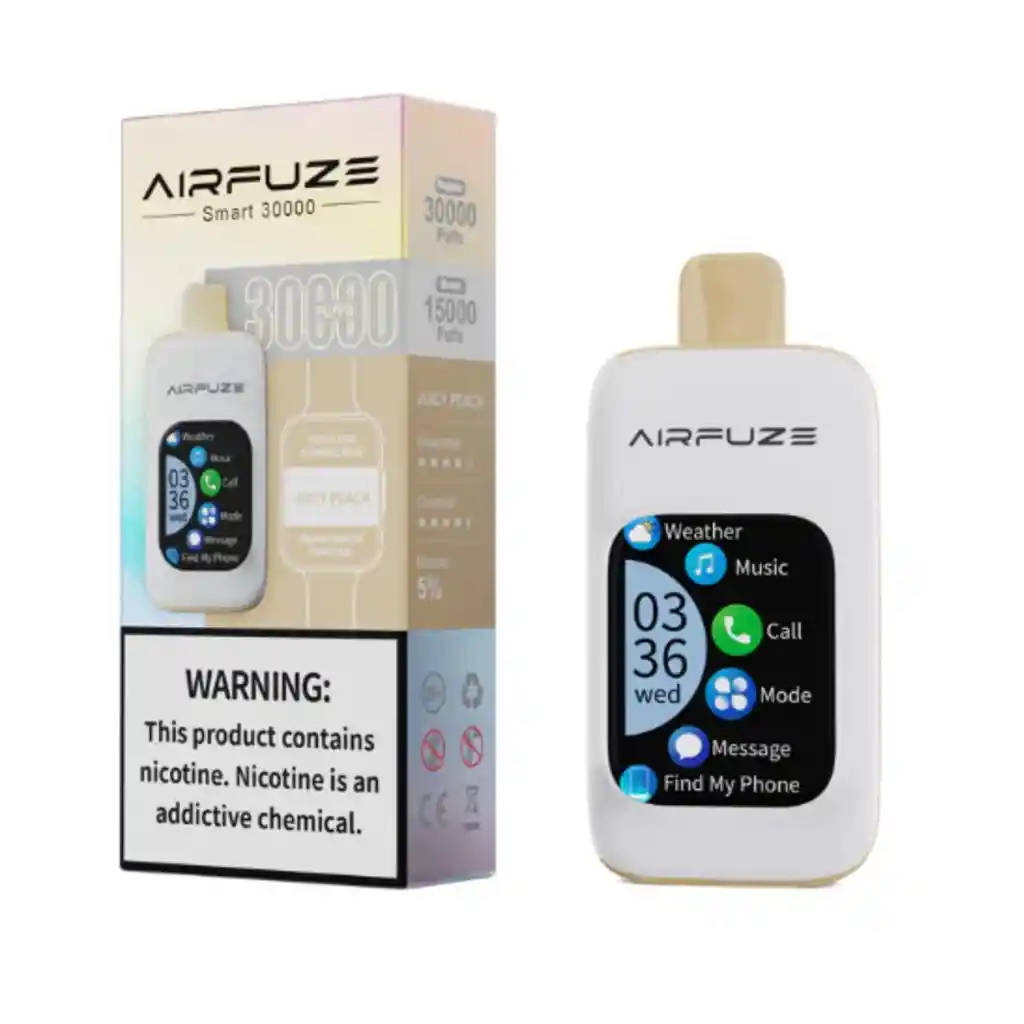 Vape Airfuze Smart 30000 - Juicy Peach - 30000 Puff - 5% Nicotina