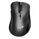 Mouse Genius Ergonómico Inalambrico Silencioso 8100s Negro