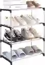 Organizador De Zapatos 4 Niveles Acomodador Ropa Zapatero Porta Zapatos