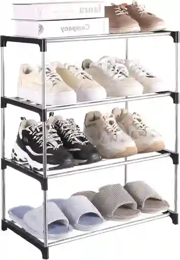 Organizador De Zapatos 4 Niveles Acomodador Ropa Zapatero Porta Zapatos
