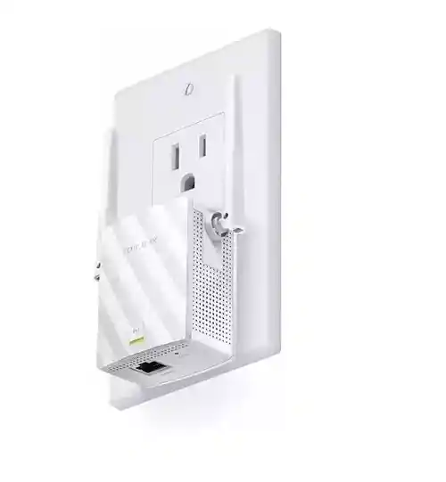 Tp-link, Extensor De Rango Inalámbrico N 300mbps, Tl-wa855re Color Blanco