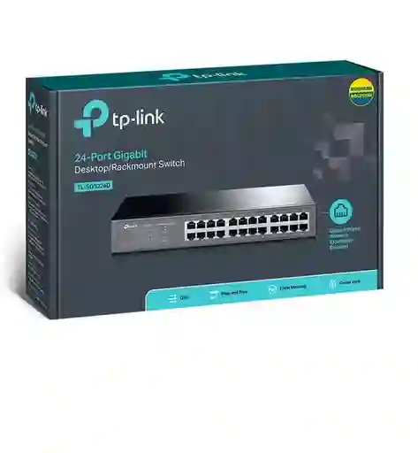 Tp-link Switch 24 Puertos Gigabit Escritorio/rack Tl-sg1024d