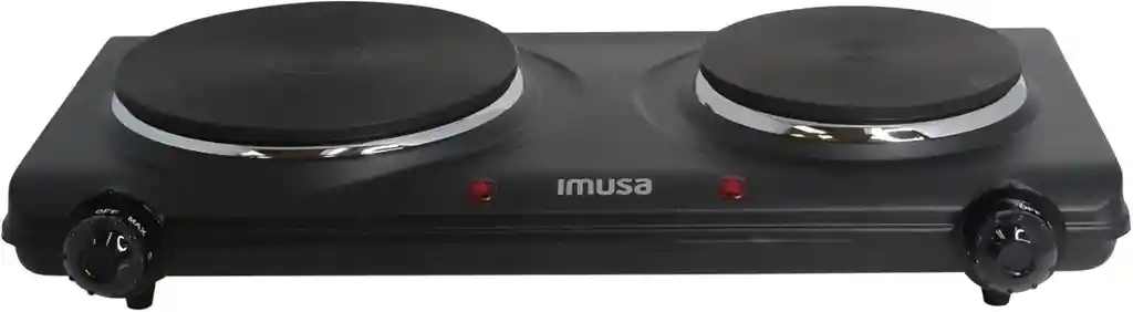 Estufa Eléctrica Portátil Cocina Dos Puestos Imusa 1500watts