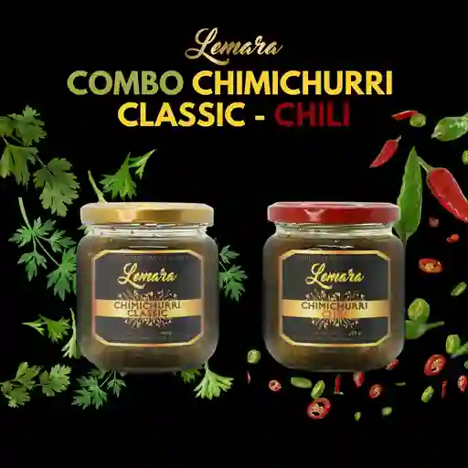 Combo Chimichurri Classic + Chili Lemara