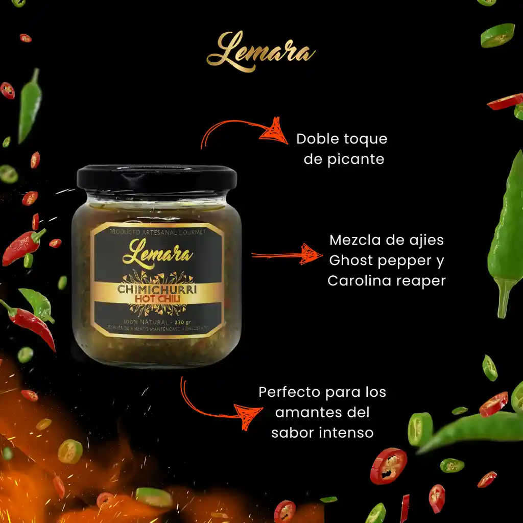 Chimichurri Hot Chili Lemara
