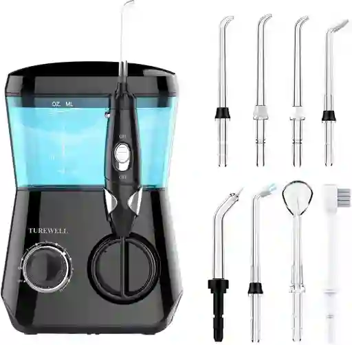 Limpiador De Dientes Waterpik Turewell Negro