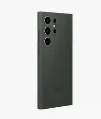 Silicone Case Funda Protectora Gris Para Celular Samsung S23 Plus