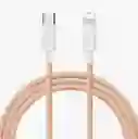 Cable Trenzado Pd 20w Tipo C A Lightning Para Iphone - Ipad - Ipod Carga Rapida