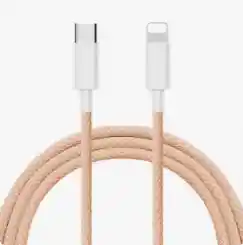 Cable Trenzado Pd 20w Tipo C A Lightning Para Iphone - Ipad - Ipod Carga Rapida