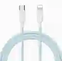 Cable Trenzado Pd 20w Tipo C A Lightning Para Iphone - Ipad - Ipod Carga Rapida