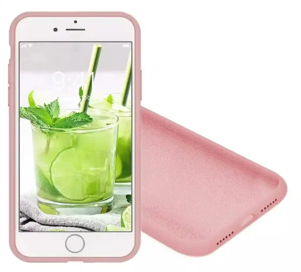 Funda Protectora Silicone Case Para Iphone 7 Estuche Antigolpes