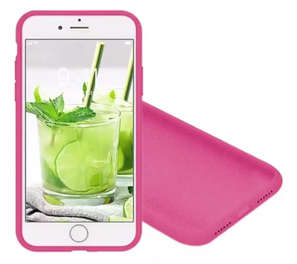Funda Protectora Silicone Case Para Iphone 7 Estuche Antigolpes