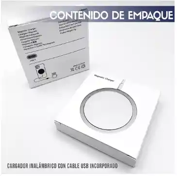 Cargador Inalambrico Magsafe Apple De 20w Para Iphone