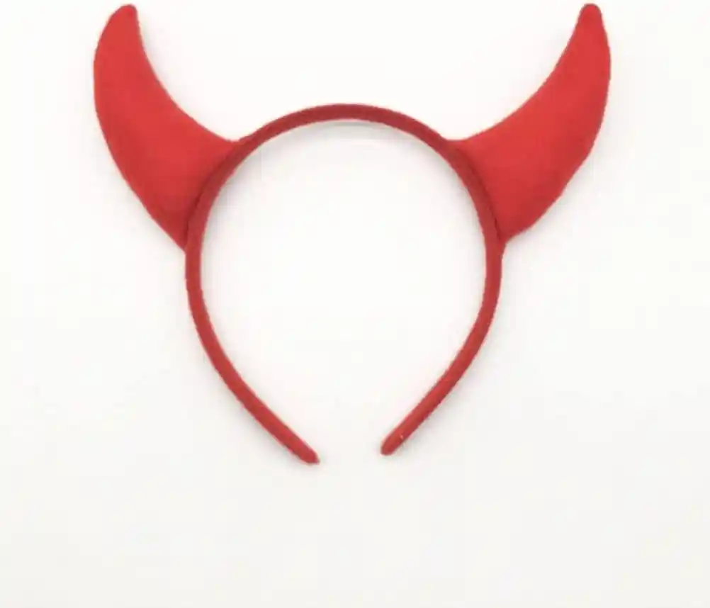 Balaca Diablo Orejas Diadema Cuernos Oído Halloween Decoración Para Adultos