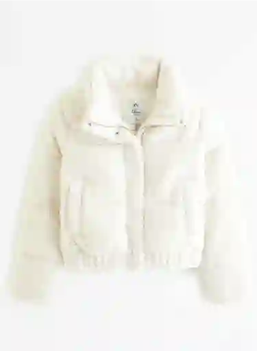 Chaqueta Acolchada Corta Ultra De Sherpa Talla Xxl