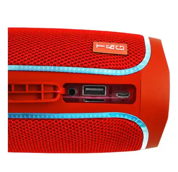 Parlante Bluetooth Tg-287 Rojo