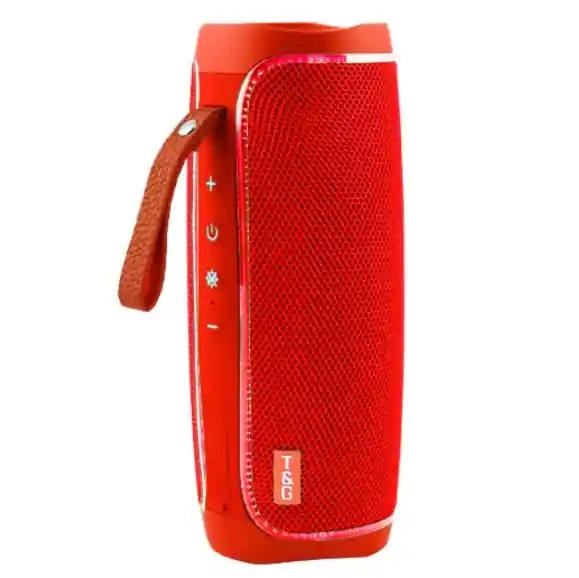 Parlante Bluetooth Tg-287 Rojo