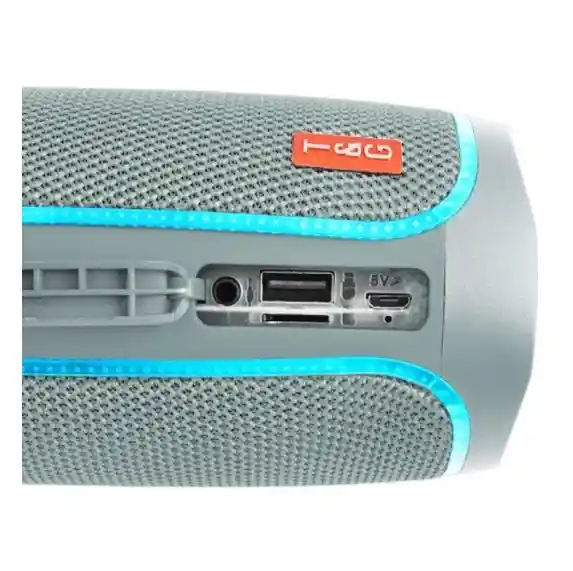 Parlante Bluetooth Tg-287 Gris