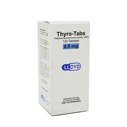 Thyro - Tabs 0,8 Mg Frasco X 120 Tabletas