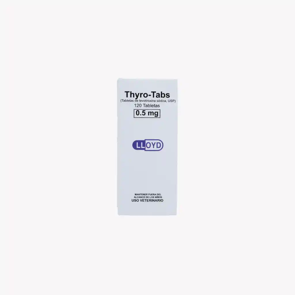 Thyro - Tabs 0,5 Mg Frasco X 120 Tabletas