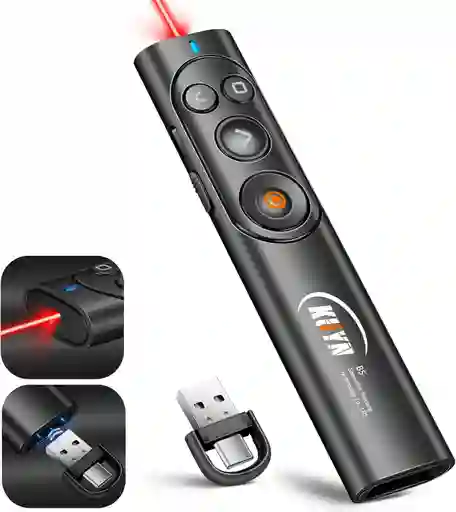 Presentador Diapostivas Inalambrico Control Recargable Usb C