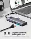 Adaptador Usb C A Hdmi Ethernet Usb Macbook Windows