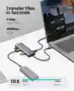 Adaptador Usb C A Hdmi Ethernet Usb Macbook Windows