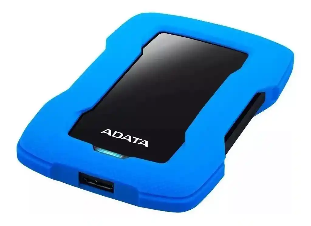 Disco Duro Adata Externo Hd330 2 Tb Usb 3.1 Azul
