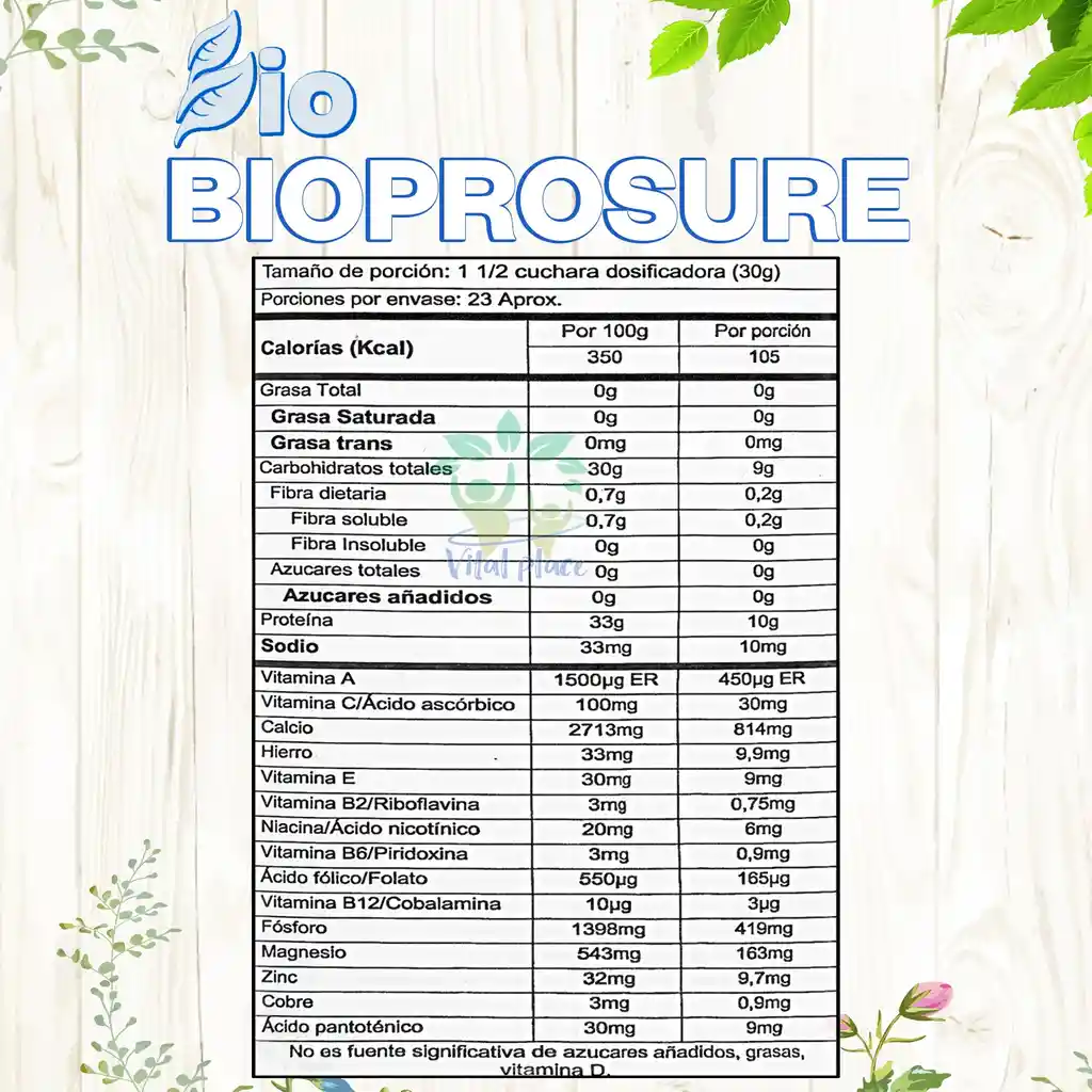 Bioprosure 700g Multivitamínico Biopronat