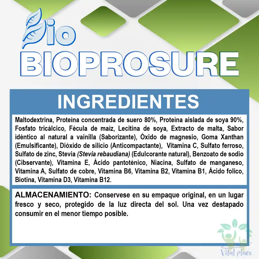 Bioprosure 700g Multivitamínico Biopronat