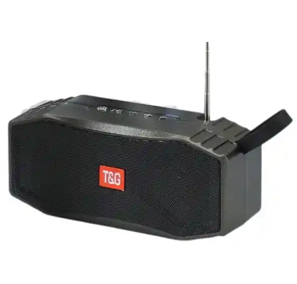 Parlante Bluetooth Inalámbrico Tg614 Negro