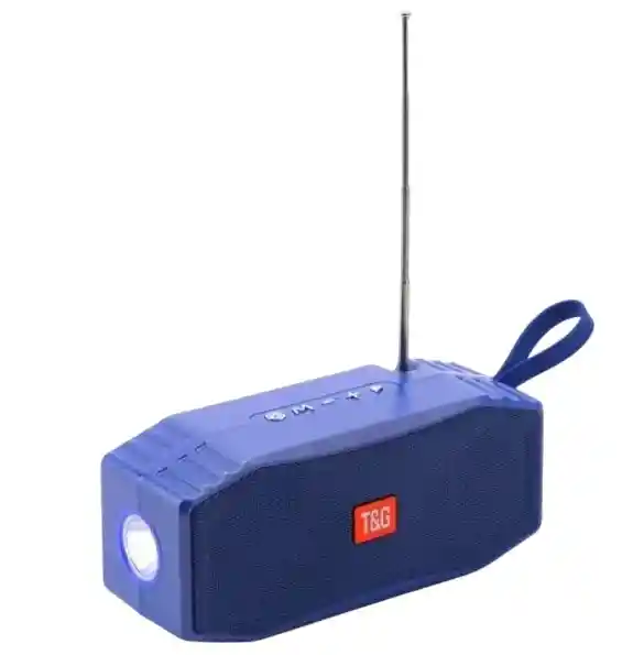 Parlante Bluetooth Inalámbrico Tg614 Azul