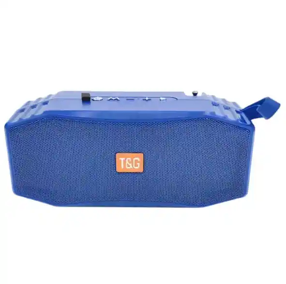 Parlante Bluetooth Inalámbrico Tg614 Azul